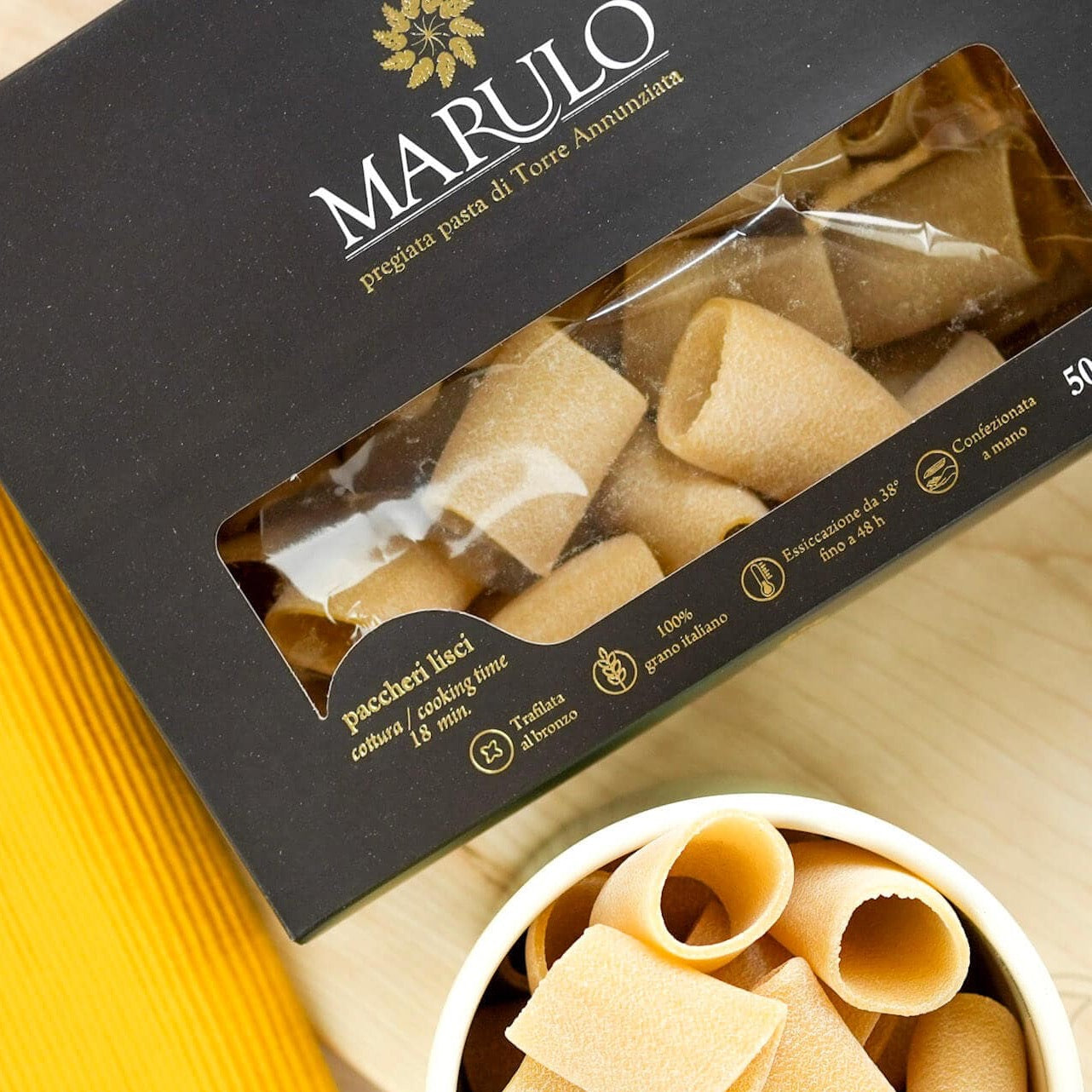 Paccheri kaufen und selbst Paccheri Rezepte kochen
