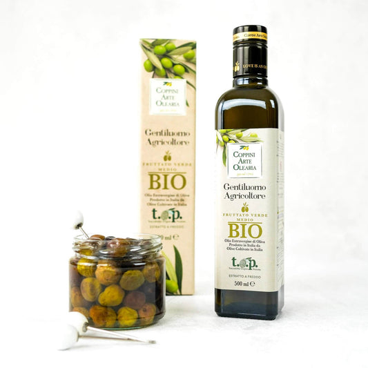 Bio Olivenöl aus Italien.