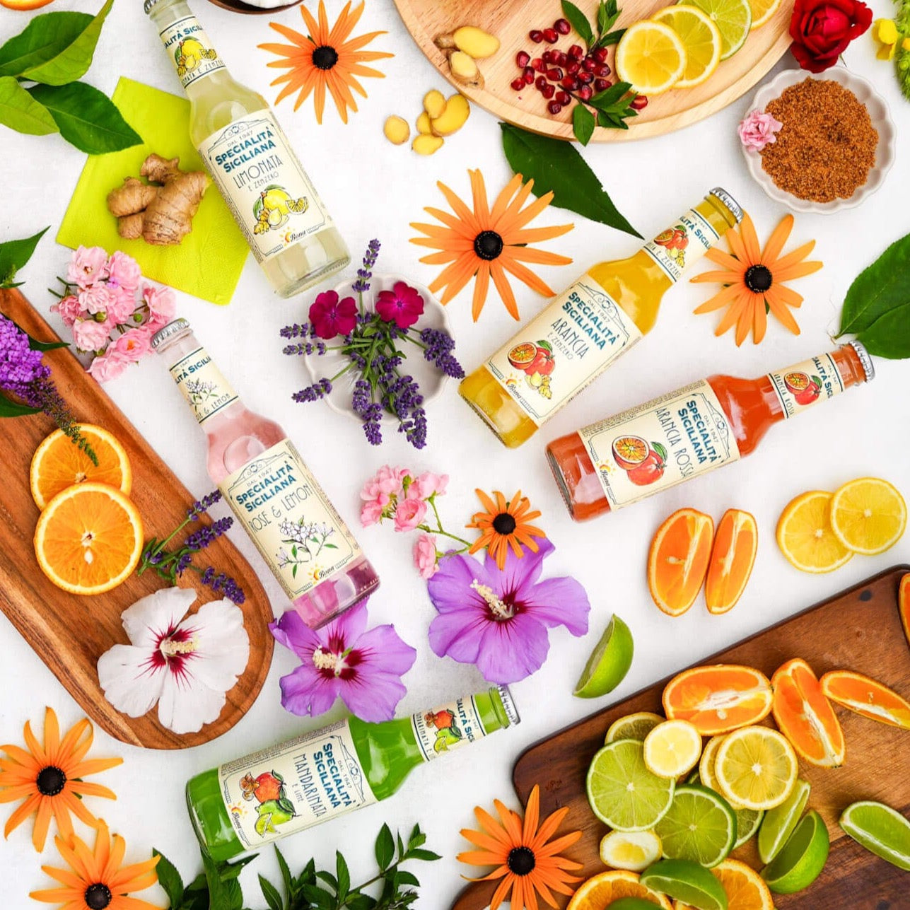 Die erfrischende Mandarinen-Limetten-Limonade kombiniert süße Mandarine und saure Limette im Geschmack.