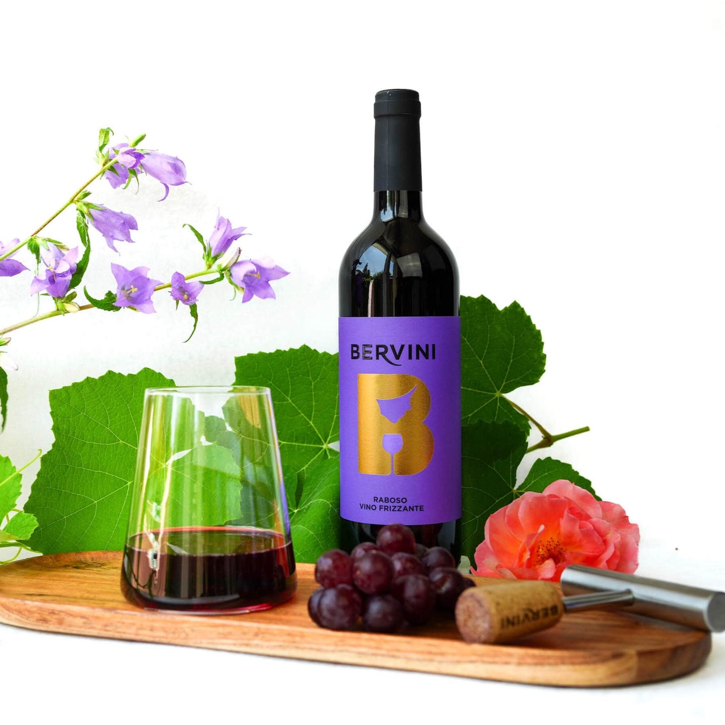 Roter Frizzante Raboso. Vino Frizzante aus Italien.