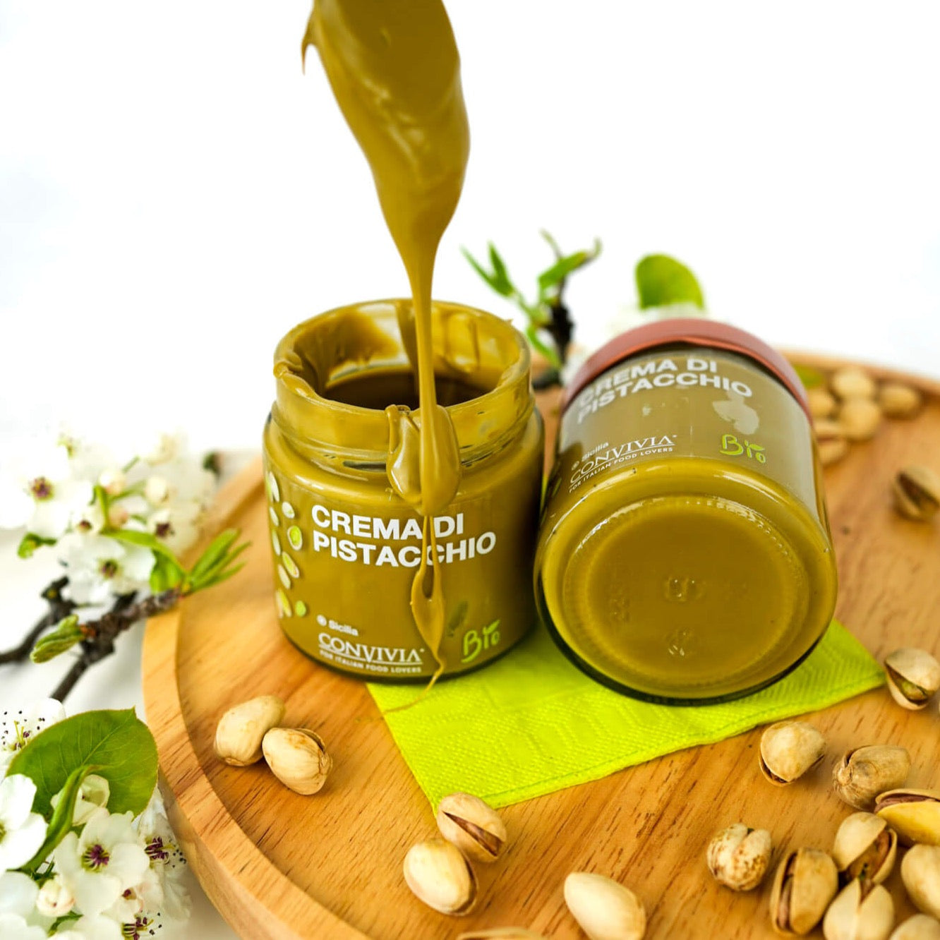 Hochwertige Bio Pistaziencreme aus Sizilien – Cavolobianco Hochwertige Bio Pistaziencreme aus Sizilien – Cavolobianco