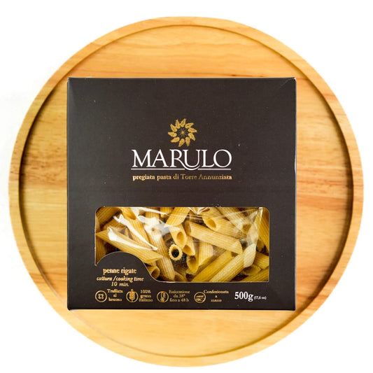 Penne Rigate aus Italien von der Manufaktur Marulo.